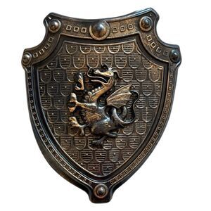 Youth Toddler Cosplay Dragon Shield Knight Renissance Costume Accessory w Handle